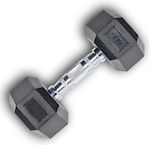 X-fit Hexagonal Coated Dumbbell 8kg