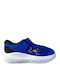 Ua Binf Surge 4 Ac Kids Sports Shoes Running with Hoop & Loop Closure Blue