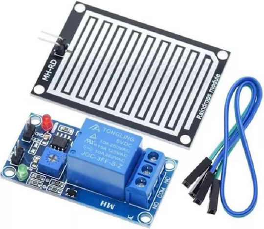 #46503 Rain Sensor Including Probe Module Relay 5v Power Supply