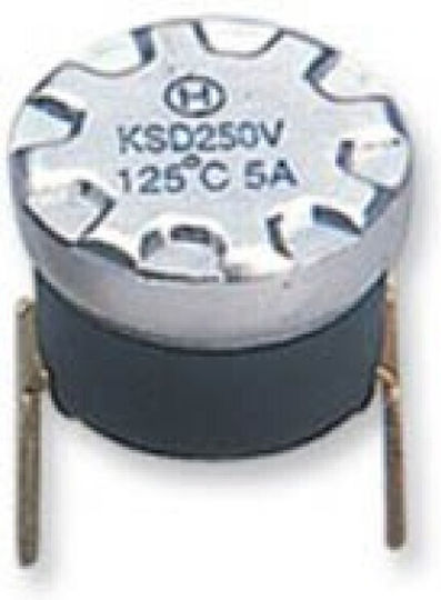 Thermostat Metal Clean φ15.8 110°C 10A/250V Blv NC Hol