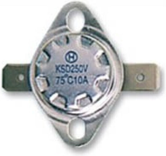 Θερμοστατης Μεταλ.οριζ.φ15.8 Βιδ.110°c 10a/250v Fbhl Nc Hol