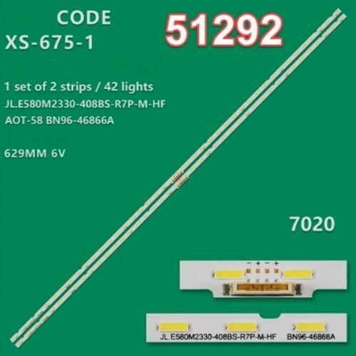 Set 2 bucăți Ledbar Samsung Aot_58_nu7300
