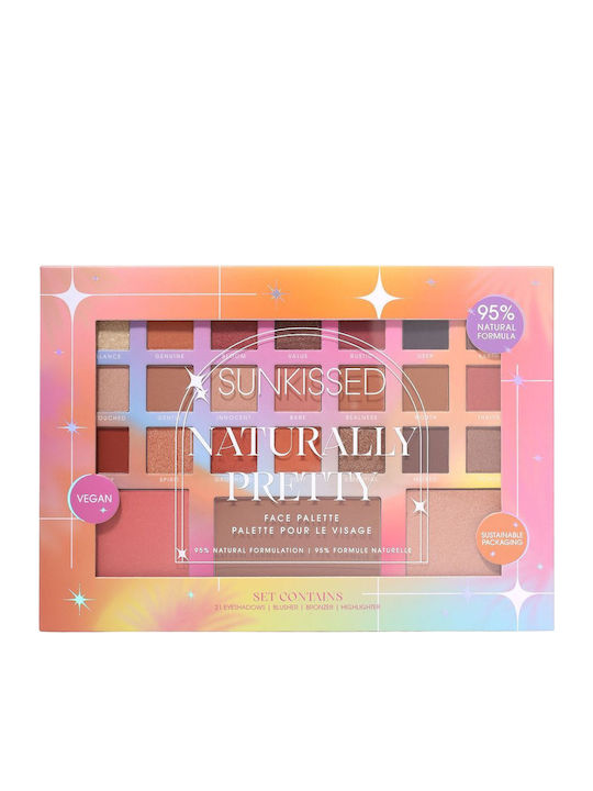 Sunkissed Naturally Pretty Palette Make-up für das Gesicht 47gr