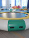 Trampolino Inflatable for the Sea Light Blue 400cm.
