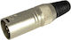Cobra 5 Pin Male Xlr Dmx Plug Αρσενικό Βύσμα 5 Pin Dmx Xlr Ckx-004