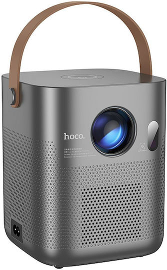 Hoco DT4 Mini Projector DLP HD Λάμπας LED με Wi-Fi και Ενσωματωμένα Ηχεία