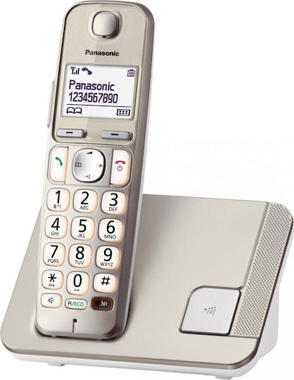 Panasonic KX-TGE210PDN Cordless Phone Gold