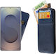 Idol 1991 Anti-rfid Wallet Δερμάτινο Μπλε (Gala...