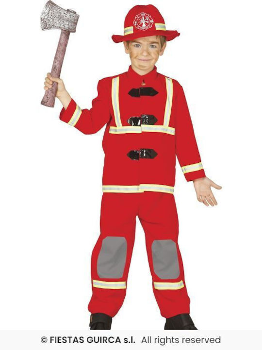 Kids Carnival Costume Firefighter