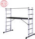 Double Aluminum Scaffolding Platform 2x7