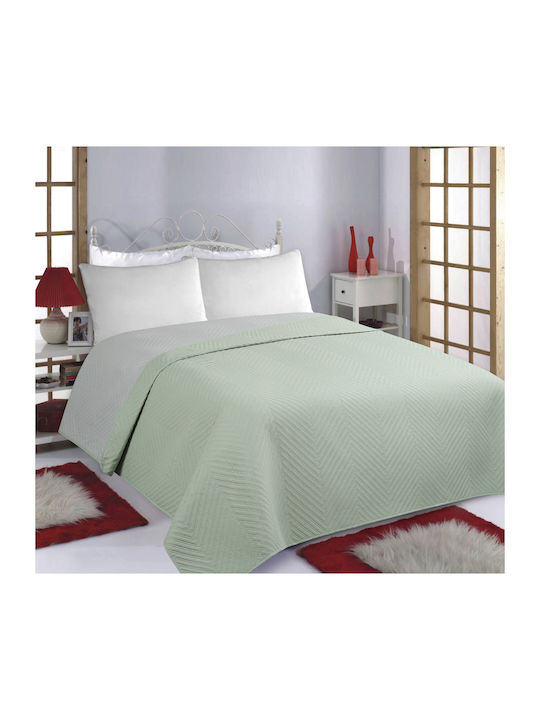 Silk Fashion Bones Set Coverlet Queen Size Mint...