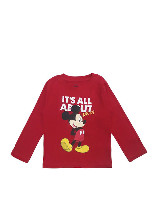 Disney Children's Blouse Long Sleeve Red