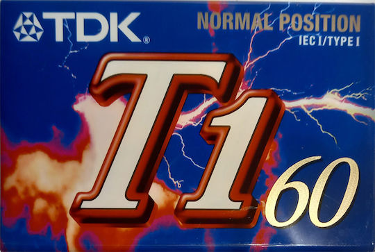 Аудио касета TDK 60 минути Тип I нормална позиция