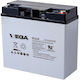 Vega Ritar Μπαταρία UPS με Χωρητικότητα 22Ah και Τάση 12V EV12-22 1τμχ