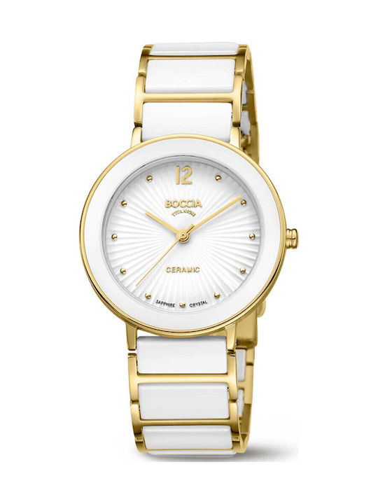 Boccia Watch with Battery Mechanism