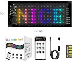 Εύκαμπτη LED Επιγραφή Αυτοκινήτου RGB Εύκαμπτη LED Επιγραφή Αυτοκινήτου RGB