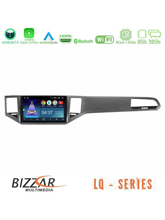 Bizzar Car Audio System for Volkswagen Sportsvan 2014-2020 (Bluetooth/USB/WiFi/GPS/Apple-Carplay/Android-Auto) with Touch Screen 9"