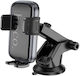 Hoco H79 Car Mobile Mount 4.5" - 7" with Adjustable Hooks Black