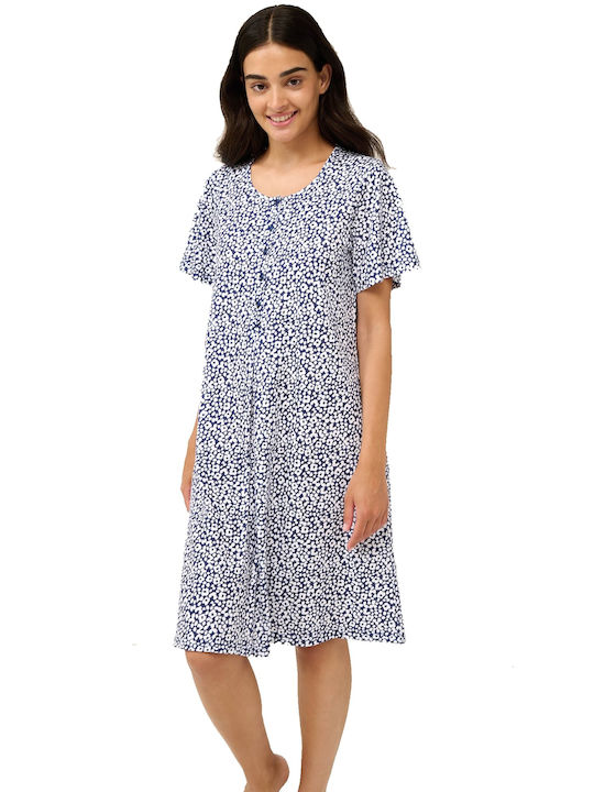 Vamp Summer Women's Nightdress Blue