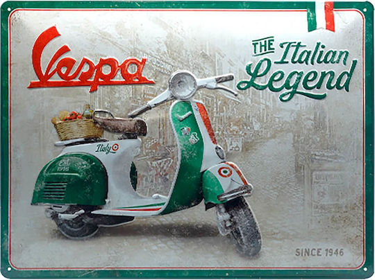 Vespa Logo Zeichen Italienische Legende