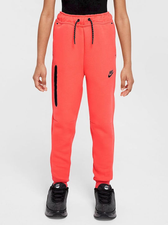 coral nike sweatpants