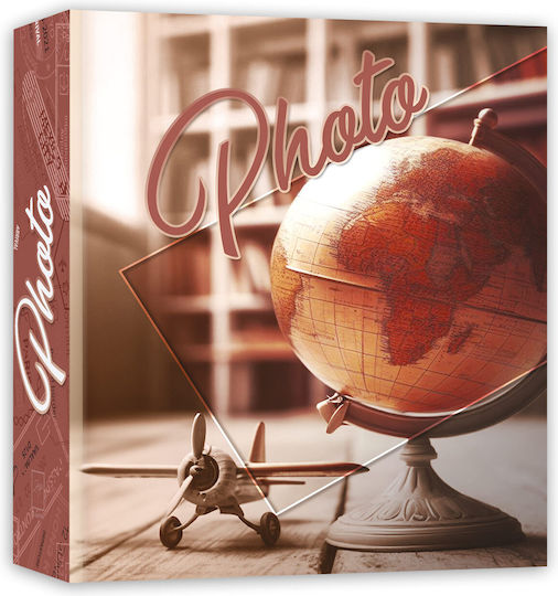 Άλμπουμ Θήκες 100 Φωτογραφιών 10χ15 Vibes Travel Brown
