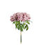 Buchet de bujori din material textil 46cm 6buc A33814