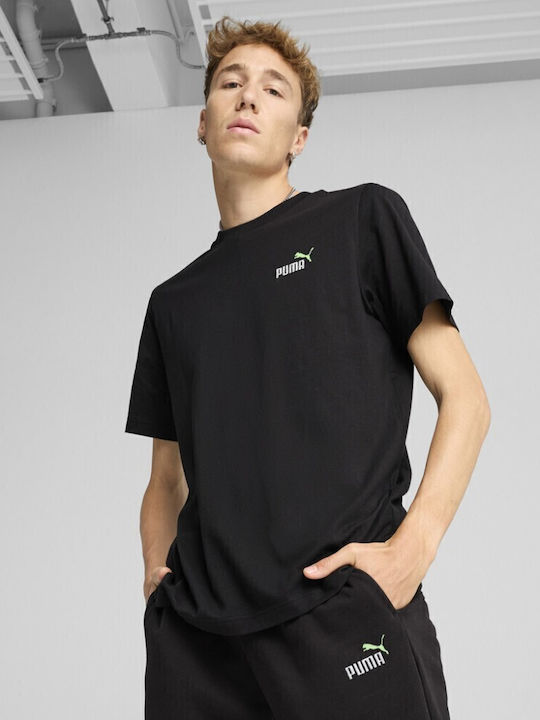 PUMA T-shirt Μαύρο
