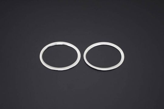 Set 2 ornamente din oțel inoxidabil Nissan Qashqai Qashqai +2 2010-2014