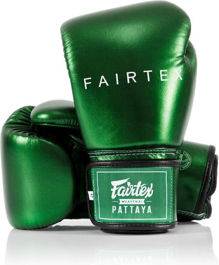 Fairtex Boxing Gloves for Match Green