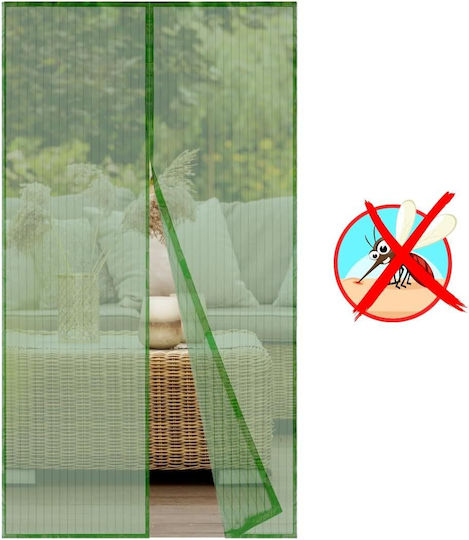 Screen Door Magnetic Green 240x140cm