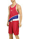Yakimasport Bărbați Uniforme Kickboxing Roșu