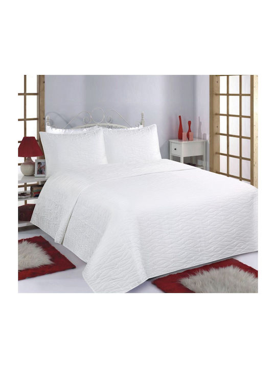 Silk Fashion Waves Set Coverlet Queen Size Micr...