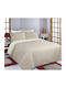 Silk Fashion Ruby Σετ Κουβερλί Μονό Beige/ivory 170x240cm