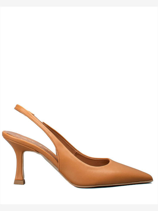 Sante Tabac Brown Heels