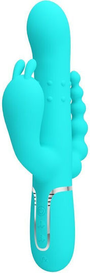 Pretty Love Cammy 4 IN 1 Vibrator Rabbit Light Blue