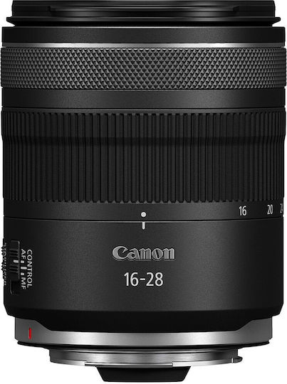Canon Full Frame Φωτογραφικός Φακός RF 16-28mm F2.8 IS STM Wide Angle Zoom για Canon RF Mount Μαύρος