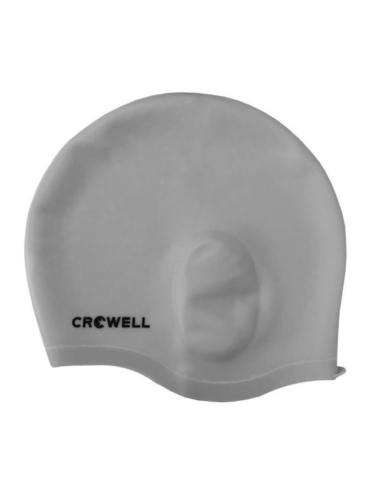 Cască de înot Crowell Ear Bora Silver Col.4