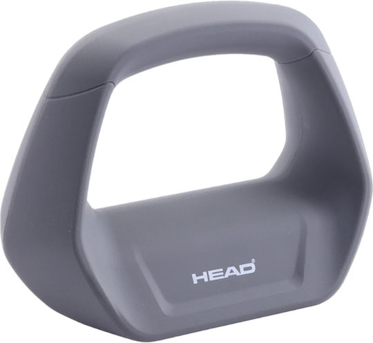 Head Βαράκι Kettlebell Σιλικόνης 2,5 Kg Γκρι Ha725a01
