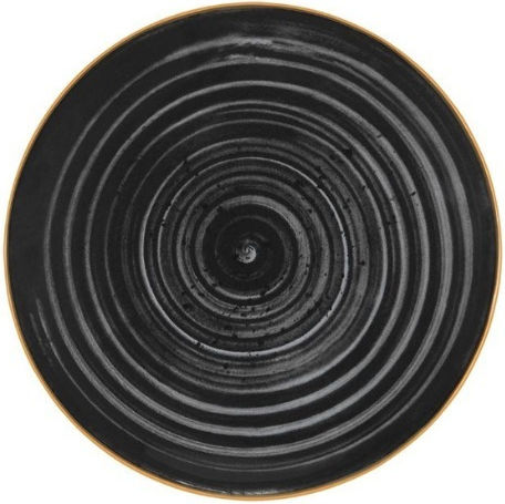 Dot Πιάτο Ρηχό από Πορσελάνη Γκρι με Διάμετρο 20cm
