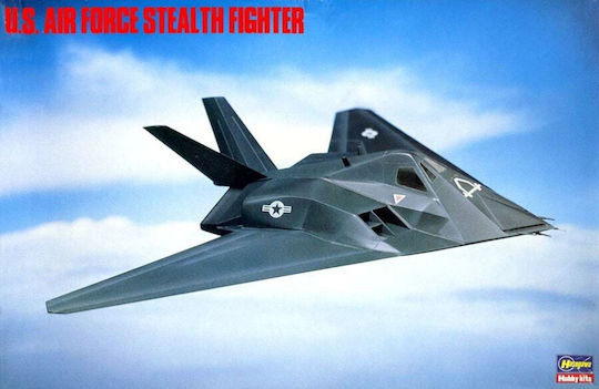 Hasegawa Φιγούρα Μοντελισμού Us Air Force Stealth Fighter 1:72 51516