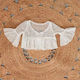 Bonito Baby Weiß Taufjacke