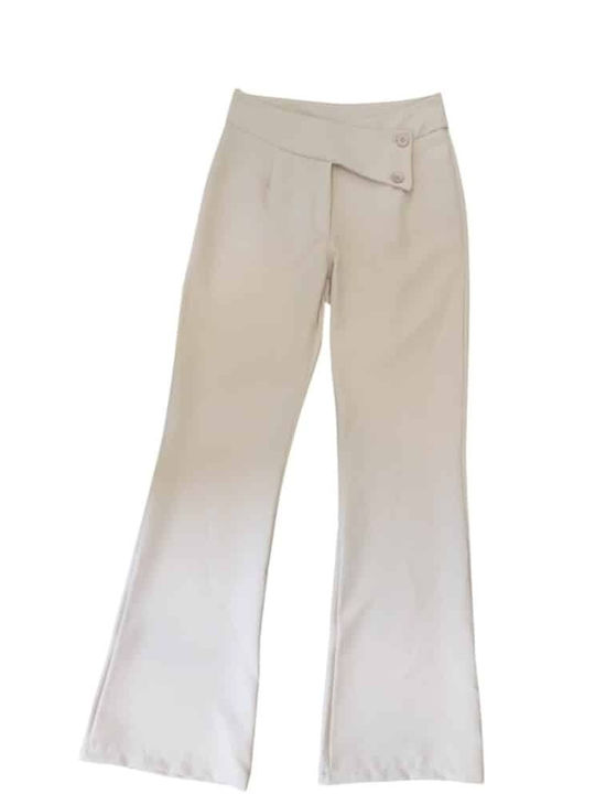 Dama Tesatura Pantaloni Beige