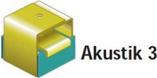Amc Sa Anti-vibration Base Akustik 3+sylomer 30 Type B