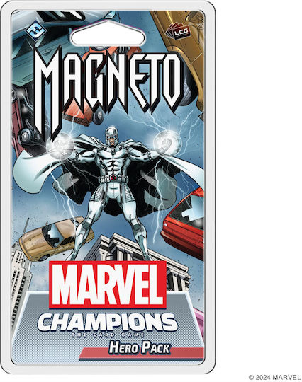 Pachet Erou Magneto Marvel Champions Ediția Engleză 1-4 Jucători 14+ Ani