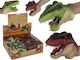 Teatru de Păpuși Dinozaur Plastic 15cm 2 Culori
