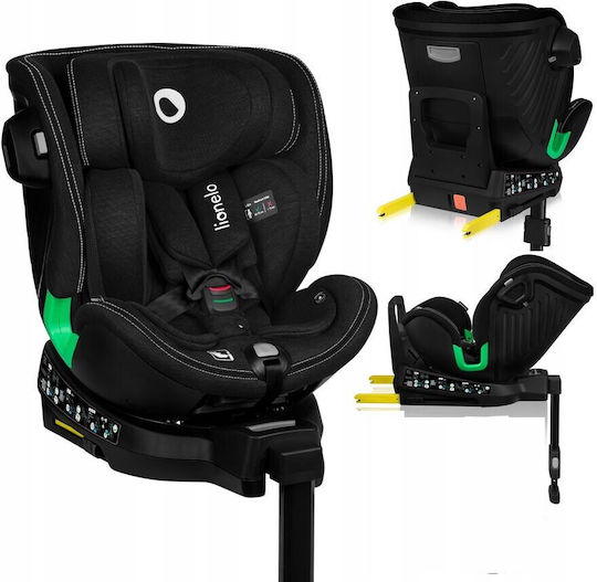 Lionelo Harmony Baby Car Seat i-Size with Isofix Black Carbon Bamboo 0-36 kg