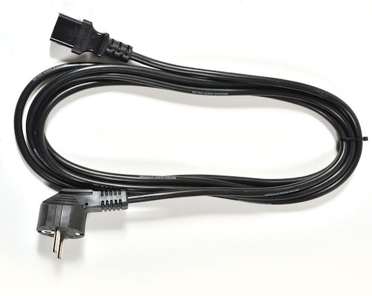 Καλώδιο Ρεύματος Τροφοδοσίας Laptop Pc Power Cable Ac Laptop Eu Plug 3 Prong 3 Pin Ac C5 Laptop Μήκος Καλωδίου 1.5m 150cm Κώδ.1-dccrd019