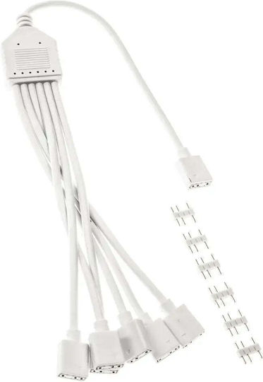 Kolink Argb 1-6 Splitter Cable 3pin 30cm White Pgw-ac-kol-158