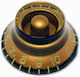 Knob Bell Aged Gold Pair 2